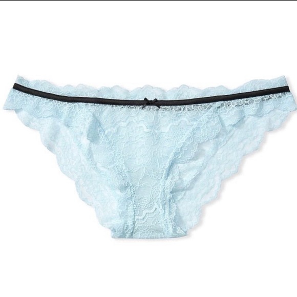 (XL) 2pcs Victoria's Secret Lace Trim THONG & CHEEKY Panties Dream Angels - Picture 12 of 14